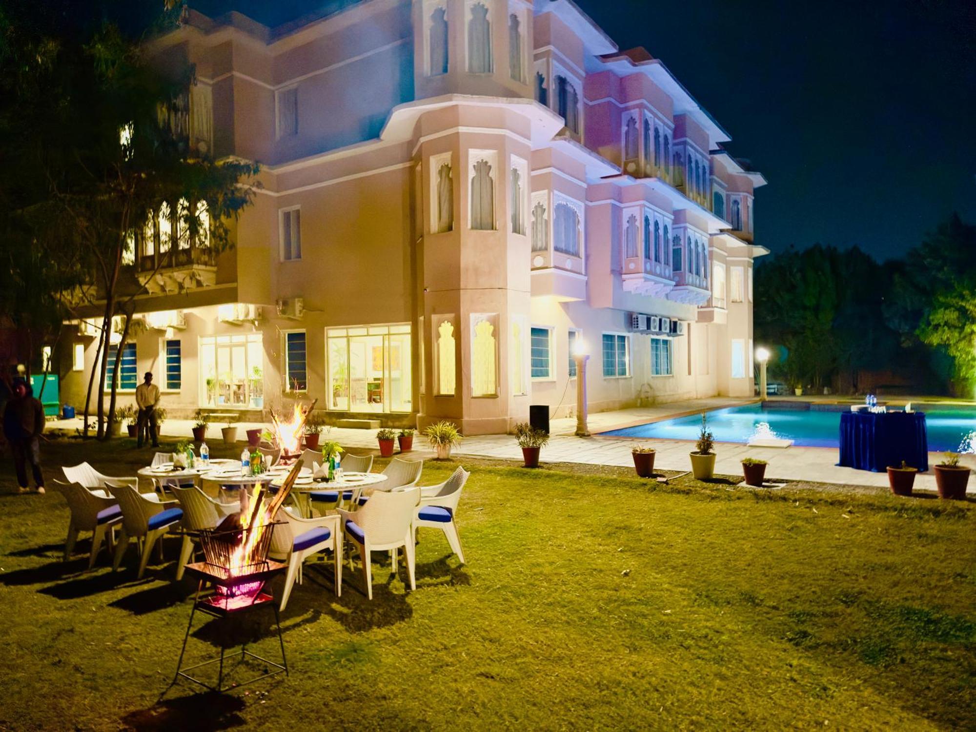 Jag Aravali Resort Udaipur By Naina Staycation - Best For Corporate Events - Family Parties - Mice Bagian luar foto